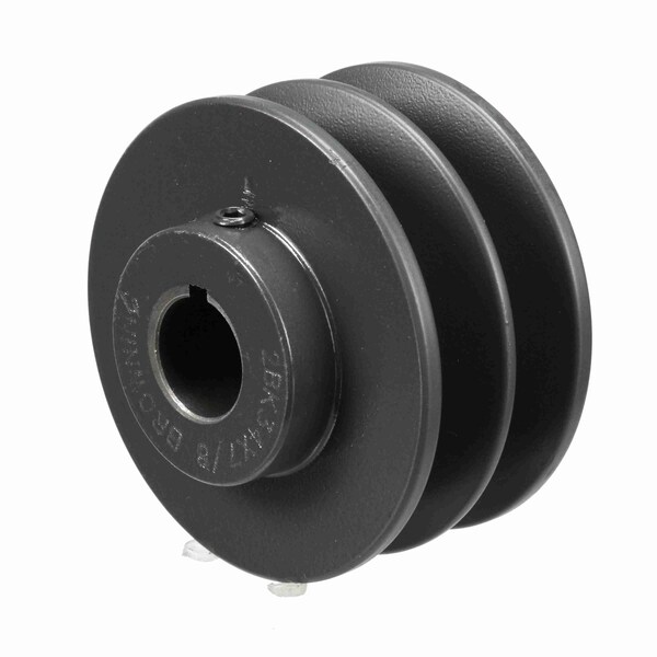 Browning 2 Groove Cast Iron Fhp - Finished Bore Sheave, 2BK34X7/8 2BK34X7/8 - main